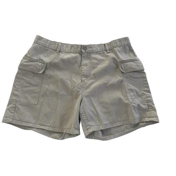 Calvin Klein Shorts Womens Size 16 Khaki Shorts Pockets #5387 - Picture 1 of 10